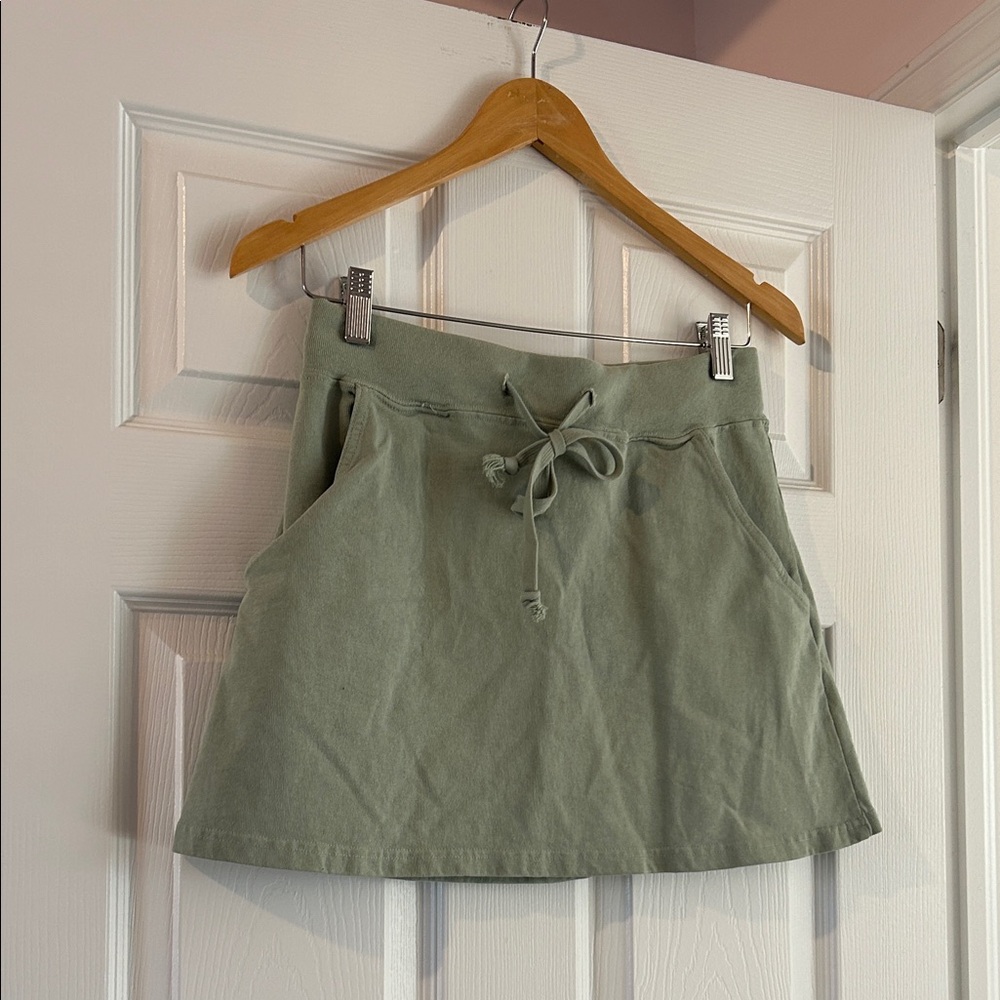 Brandy Melville Sage Green Skirt
